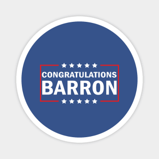 Congratulations Barron Magnet